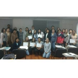 Astrofílico en uno de sus talleres