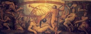Urano en el momento en que le iban a cortar los cataplines