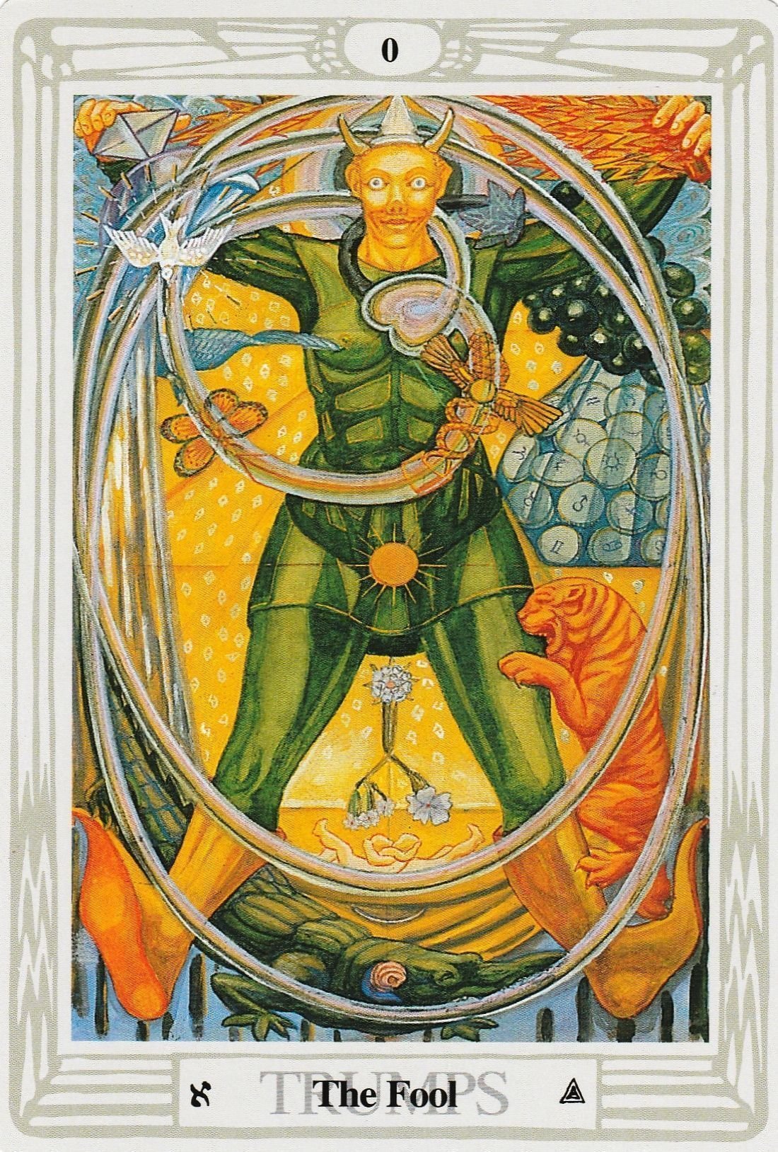 Saturno en Acuario 2020 -2023: El Loco en el Tarot de Crowley y sus similitudes con Acuario. 