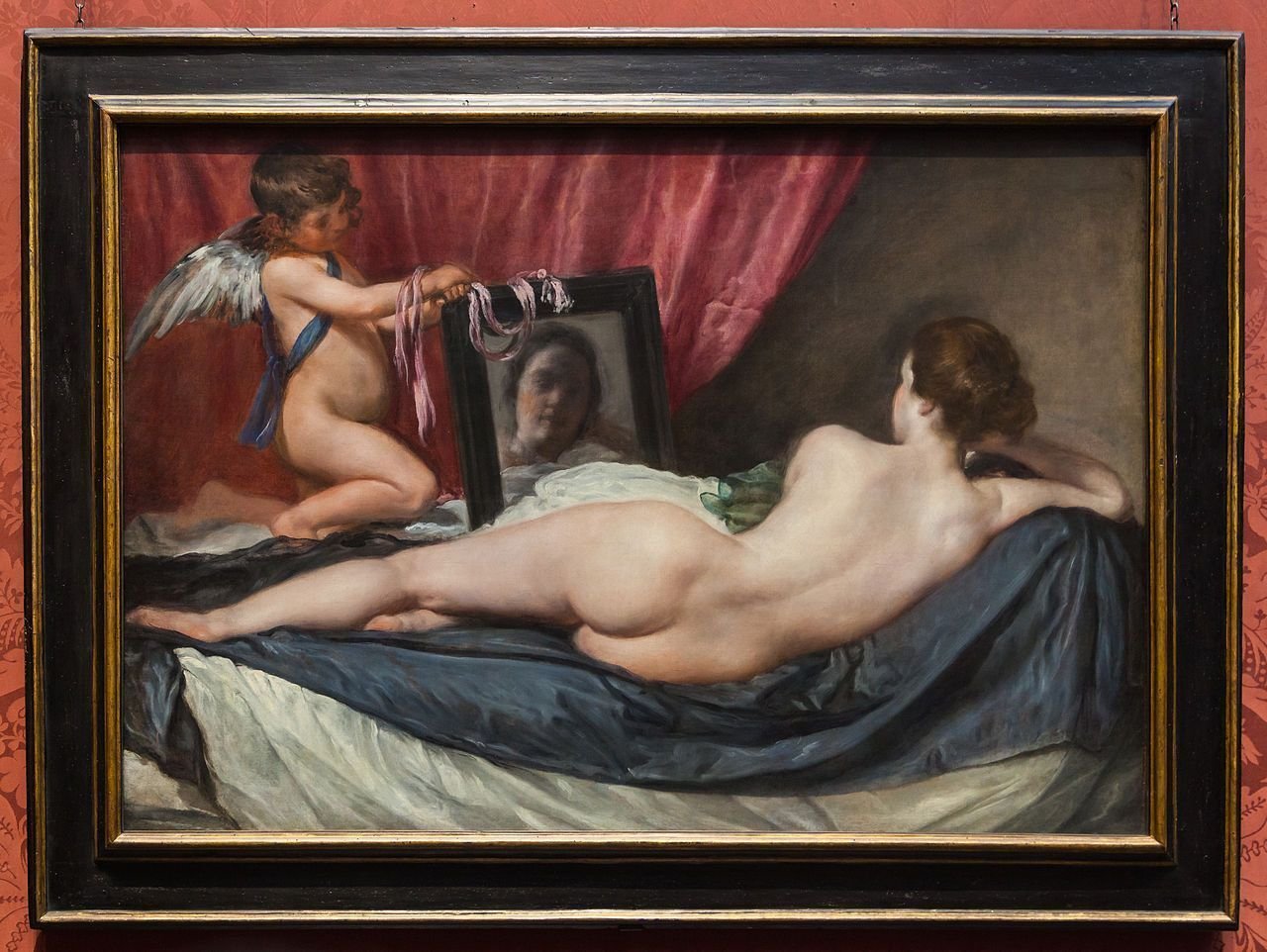 La Venus del Espejo, de Velázquez y sus redondeces y comodidad a lo Luna en Tauro