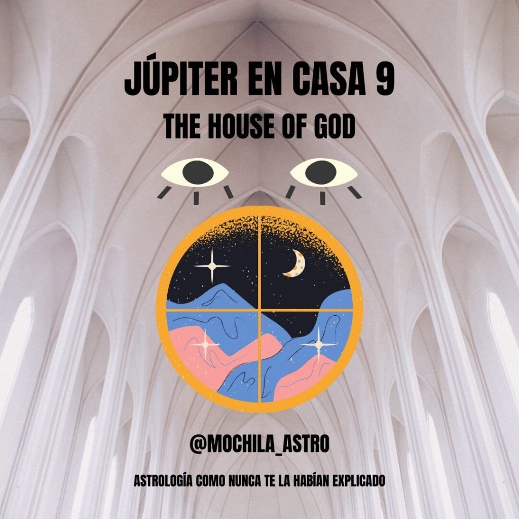 Júpiter por Piscis y casa IX. Mochila Astrológica.