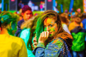 Mil personas, mil opciones, mil colores. Fiesta mutable en el cielo.