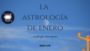 La Astrología de enero 2023